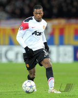 Fussball CHL  Saison 2011/2012:  Patrice Evra (Manchester United FC)