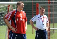 Fussball 1. Bundesliga: Training beim FC Bayern Muenchen