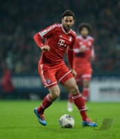 Fussball, 1. Bundesliga  Saison 2013/2014: SV Werder Bremen - FC Bayern Muenchen