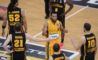 Basketball 1. Bundesliga  13/14  Walter Tigers Tuebingen  - MPH Riesen Ludwigsburg