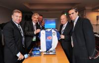 FIFA Club WM Japan 2008 President Blatter welcomes Pachuca delegation
