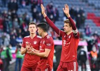 Fussball 1. Bundesliga Saison 21/22: FC Bayern Muenchen - SpVgg Greuther Fuerth