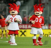 FUSSBALL EM 2008, Maskottchen Trix und Flix