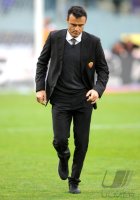 FUSSBALL SERIE A:  Trainer Luis Enrique (AS Rom)