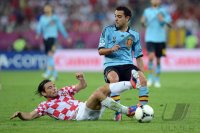 Fussball International Europameisterschaft 2012: Kroatien - Spanien