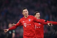 Fussball 1. Bundesliga Saison 19/20: FC Bayern Muenchen -  FC Schalke 04