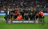 Fussball 1. Bundesliga, Supercup: FC Bayern Muenchen - Borussia Dortmund