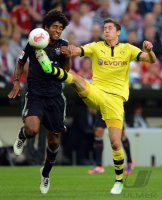 Fussball 1. Bundesliga, Supercup: FC Bayern Muenchen - Borussia Dortmund