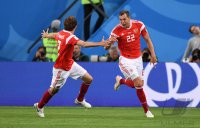 FUSSBALL WM 2018 Vorrunde Russland -  Aegypten