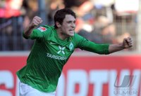 Fussball 1. Bundesliga  Saison 2011/2012:  SC Freiburg - SV Werder Bremen