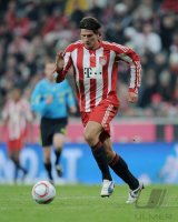 Fussball 1. Bundesliga  Saison 2010/2011: Mario Gomez (FC Bayern Muenchen)