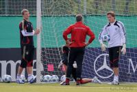FUSSBALL Training   Deutsche  Nationalmannschaft; Torwart Adler