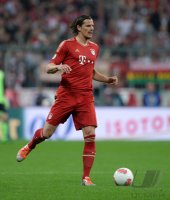 FUSSBALL DFB POKAL  Saison 2012/2013:  FC Bayern Muenchen - VfL Wolfsburg