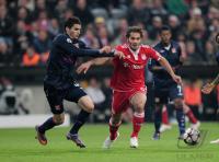 FUSSBALL  International CHL 09/10:   FC Bayern  Muenchen - Olympique Lyon