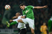 Fussball, 1. Bundesliga  Saison 2014/2015: SV Werder Bremen - Hannover 96