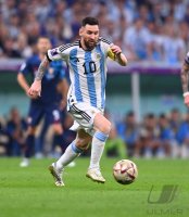 FUSSBALL WM 2022 Halbfinale Argentinien - Kroatien