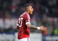 Fussball CHL  Saison 2011/2012:  Kevin Prince Boateng (AC Mailand)