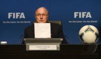 Fussball  International: FIFA Praesident Joseph S. Blatter (Schweiz)