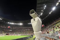 Fussball International EM 2012 - Testspiel :  Uebersicht der PGE Arena , EM Stadion von Danzig, Gdansk