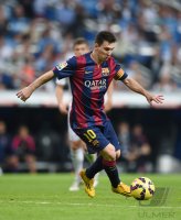 Fussball Primera Division El Clasico 14/15: Lionel Messi (Barca)