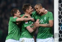 Fussball 1. Bundesliga  Saison 11/12:  SV Werder Bremen - Borussia Moenchengladbach