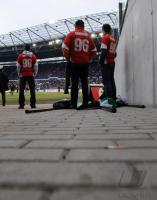 FUSSBALL, 1. BUNDESLIGA, 24. Spieltag: Hannover - Wolfsburg