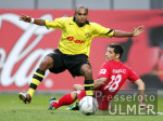 Fussball 1. Bundesliga: Mainz - Dortmund, Zweikampf