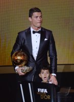 Fussball International  FIFA Ballon d Or 2013: Cristiano Ronaldo (Portugal)