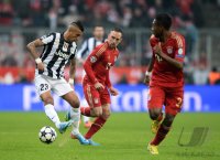 FUSSBALL INTERNATIONAL CHL VIERTELFINALE 12/13: FC Bayern Muenchen - Juventus Turin