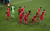 FUSSBALL INTERNATIONAL CHL ACHTELFINALE 12/13: FC Bayern Muenchen - FC Arsenal London