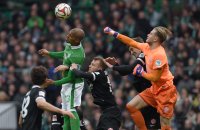 Fussball, 1. Bundesliga  Saison 2014/2015: SV Werder Bremen - FSV Mainz 05