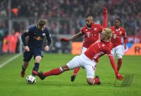 Fussball 1. Bundesliga Saison 16/17: FC Bayern Muenchen - RB Leipzig