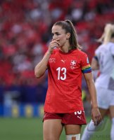 Fussball Frauen Euro 2025  Eroeffnungsspiel: Schweiz - Norwegen