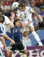 Fussball WM 2006: Argentinien - Serbien/Montenegro