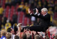 Fussball WM  2010  Qualifikation:  JUBEL Daenemark