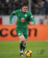 FUSSBALL 1. BUNDESLIGA: Wolfsburg, SCHAEFER Einzelaktion