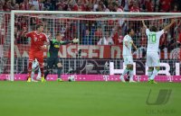 Fussball  1. Bundesliga Saison 2013/2014: FC Bayern Muenchen - Borussia Moenchengladbach