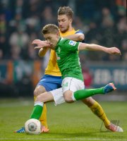 Fussball, 1. Bundesliga  Saison 2013/2014: SV Werder Bremen - Eintracht Braunschweig