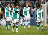 Fussball, 1. Bundesliga: Bremen - Hamburg