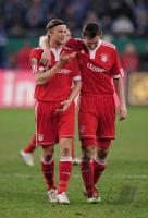 FUSSBALL  DFB Pokal Halbfinale; FC Schalke 04  - FC Bayern Muenchen