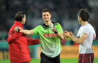 Fussball DFB Pokal 11/12 :  Torwart Sven Ulreich (VfB Stuttgart)