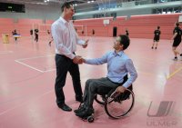 Volleyball 1. Bundesliga   Saison 2010/2011 Trainingaauftakt Besichtigung der Werkstatt der Schoenbuchbahn;