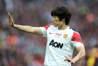 Fussball Champions League Finale 2011:  Ji - Sung Park (Manchester United FC)