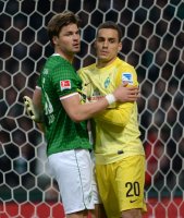 Fussball, 1. Bundesliga  Saison 2013/2014: SV Werder Bremen - Bayer 04 Leverkusen