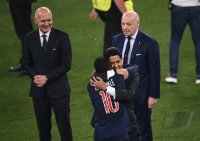 Fussball CHL FINALE 24/25 in Muenchen: Paris Saint - Germain - Inter Mailand