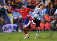 Fussball Nationalmannschaft : Spanien - Argentinien