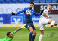 Fussball 1. Bundesliga Saison 21/22: TSG 1899 Hoffenheim - FC Augsburg