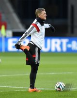 Fussball Training Deutsche Nationalmannschaft: Bastian Schweinsteiger (Deutschland)