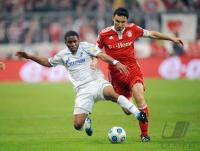 Fussball 1. Bundesliga : FC Bayern Muenchen - Schalke 04