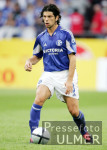 Fussball 1. Bundesliga: Schalke, KOBISHVILI Einzelaktion